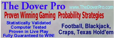 DoverPro betting systems craps blackjack football poker